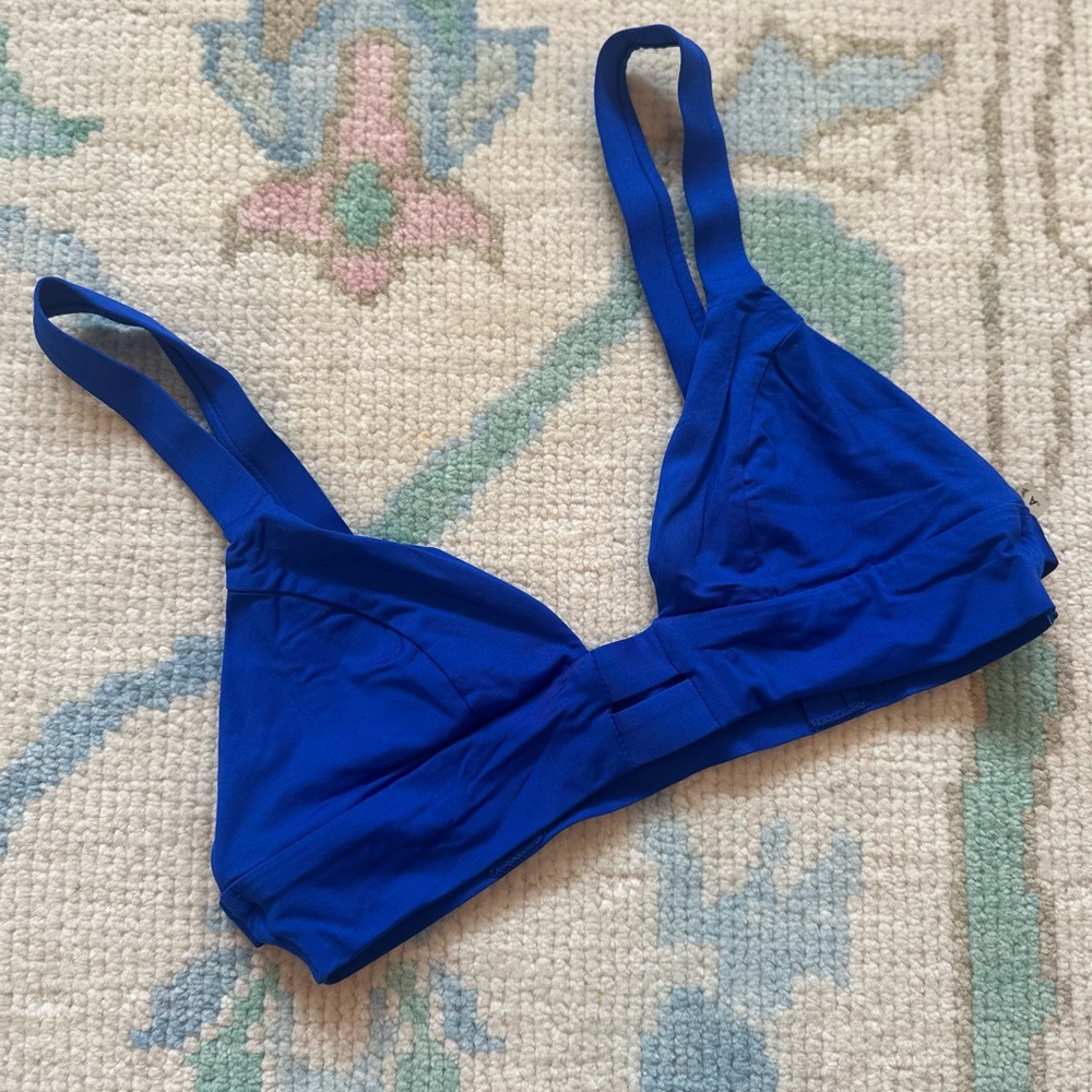 COPY - Vitamin A blue bikini top